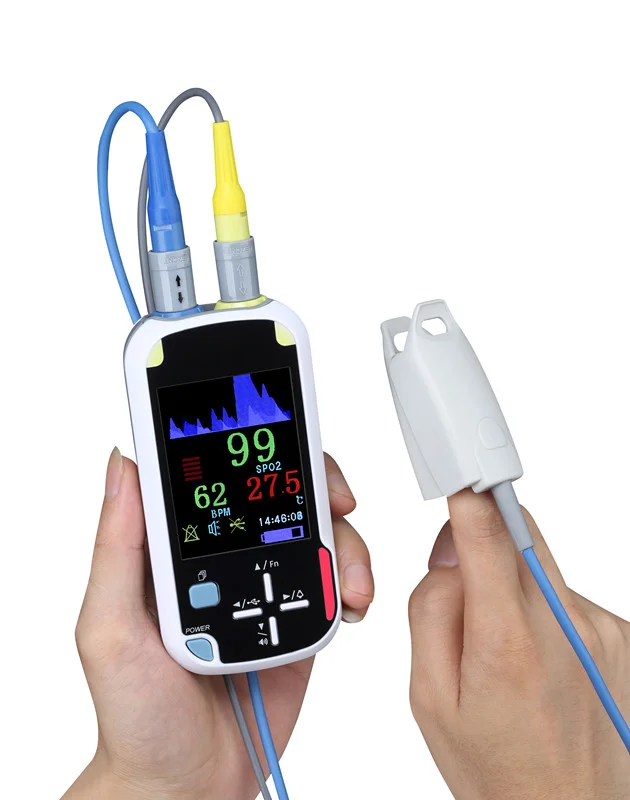 Wireless Bluetooth Handheld Pulse Oximeter — view 2